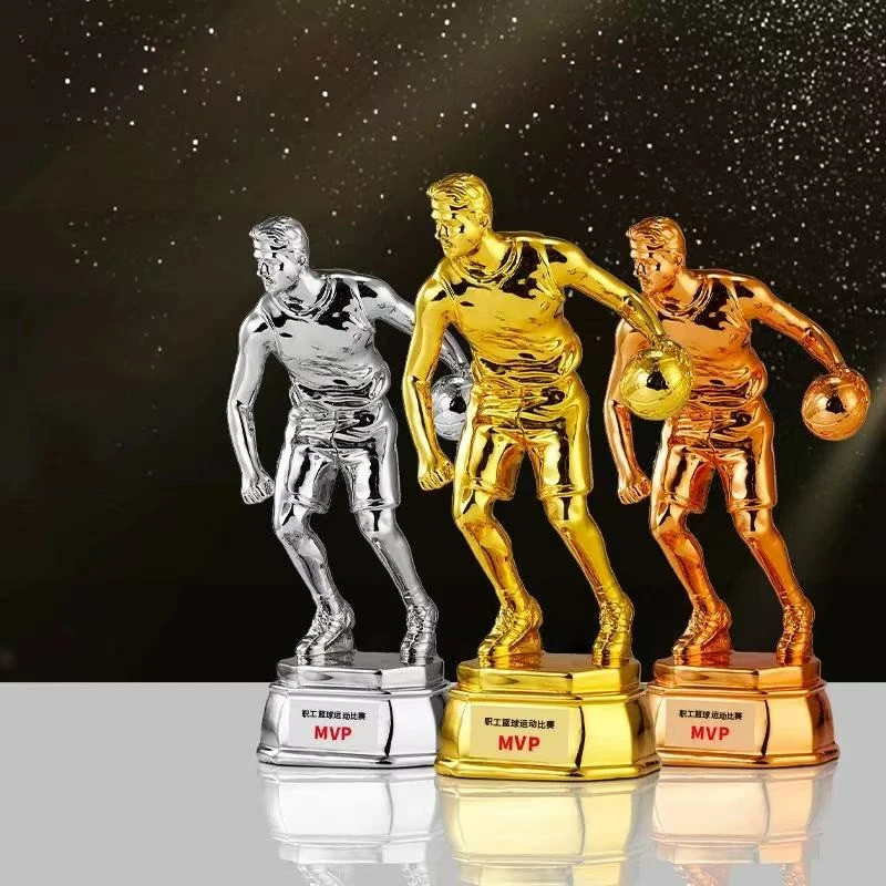 Resin Figure Basketball Trophy high quality